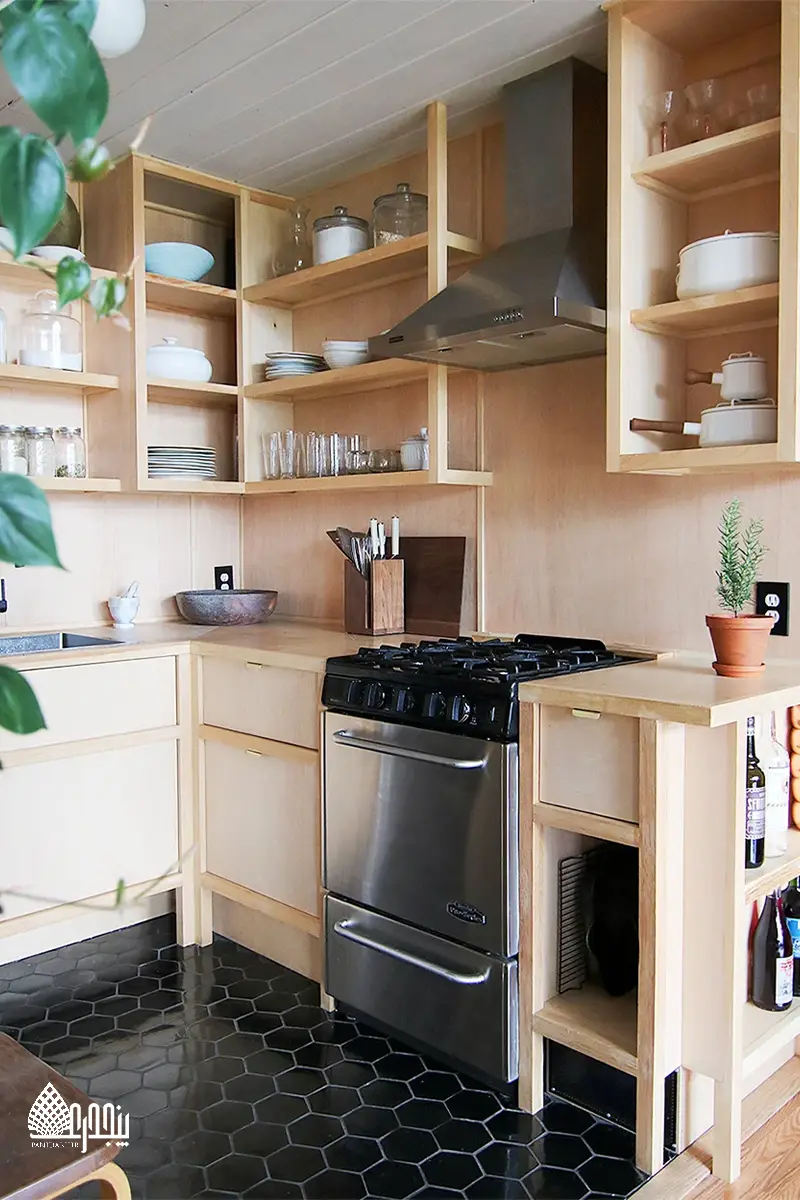 7 ایده جدید برای کابینت آشپزخانه کوچک + عکس
